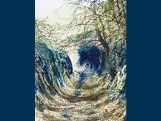 Woodland path,Tzagarada,Pelion 18.5x24.5
